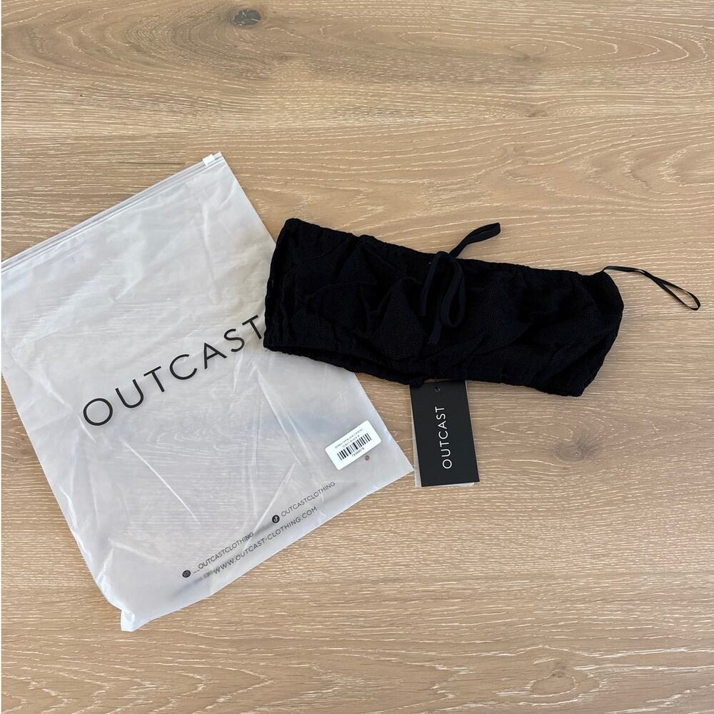 Outcast Bandeau top Soren Size M Black